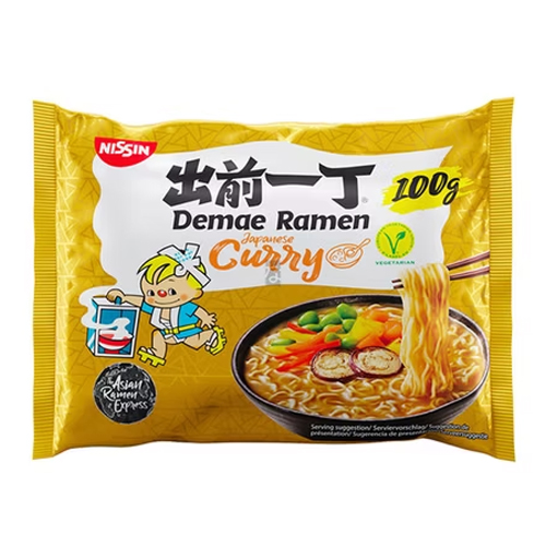 Nissin Demae Ramen Japanese Curry